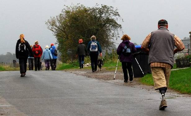Walking from Ruthven to Huntly